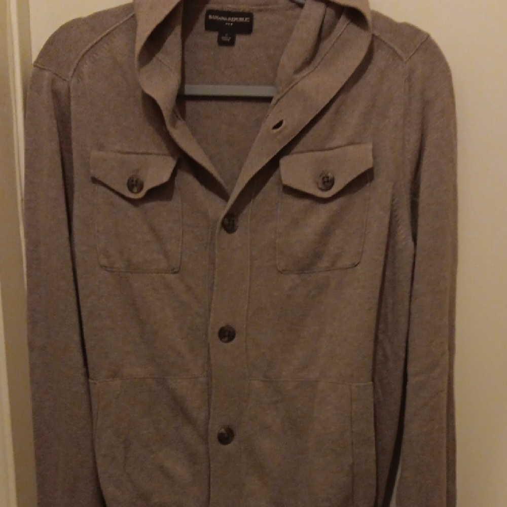 Banana Republic Men's Light Brown Shirt Jacket